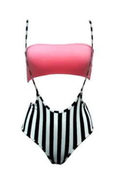 Hamade Activewear High Waisted Sling Bottoms - Black And White Striped -Radi Style Shop 046254458574 VlDH8dSQVRp2Kp9q3W2rVsaMRyiKMiklhQuhax4i