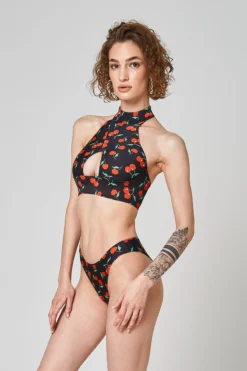 Shark Polewear Boston Shorts - Cherry Print -Radi Style Shop 08.11.20 05664