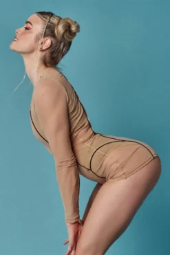 HotCakes Polewear Astrid Romper - Sand/black -Radi Style Shop 10 tCakes 2299036