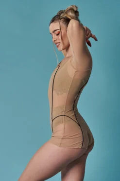 HotCakes Polewear Astrid Romper - Sand/black 8 HotCakes Polewear Astrid Romper - Sand/black -Radi Style Shop 10 tCakes 2299050 1