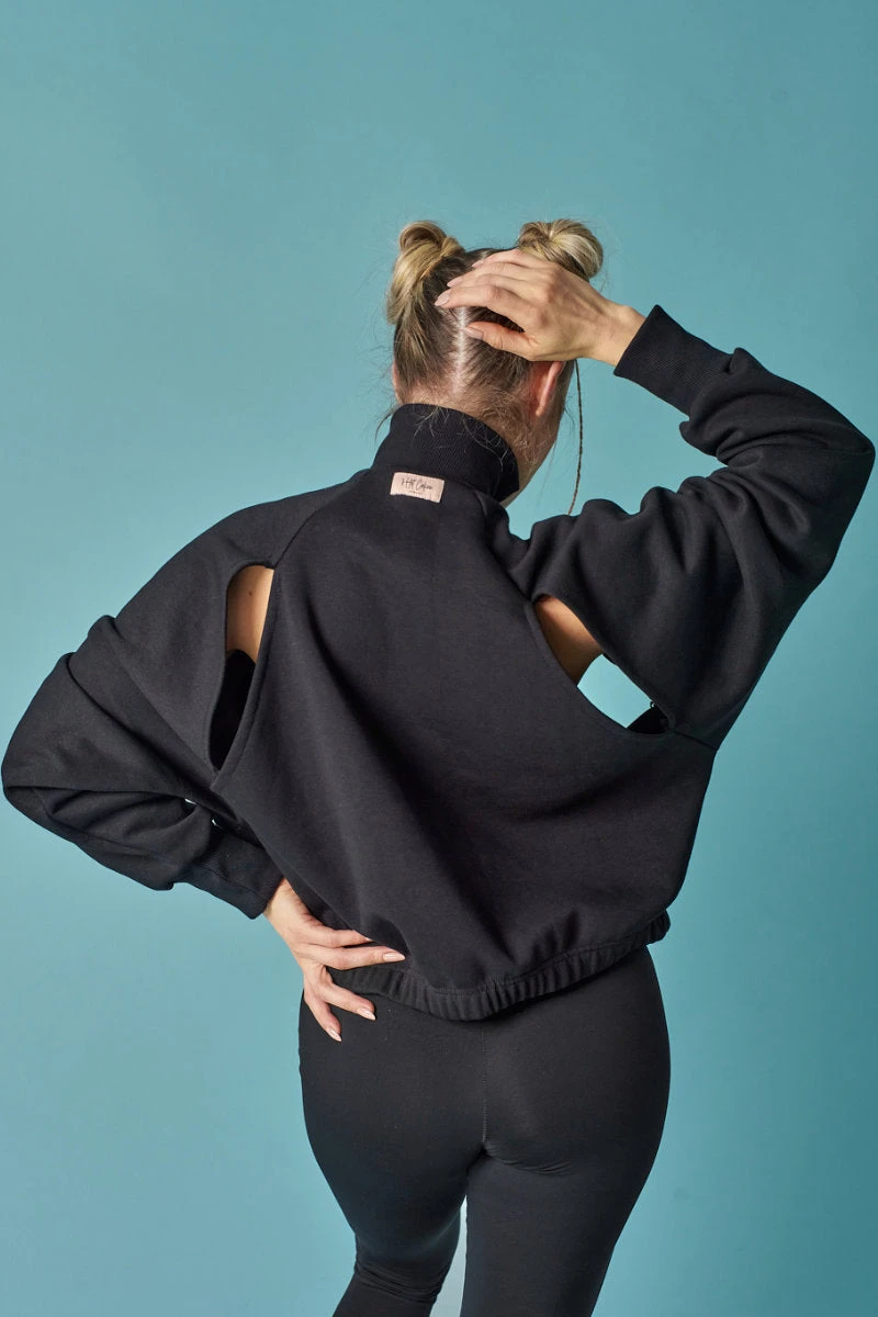 HotCakes Polewear Voyeur Sweater - Black 2 HotCakes Polewear Voyeur Sweater - Black - Image 2