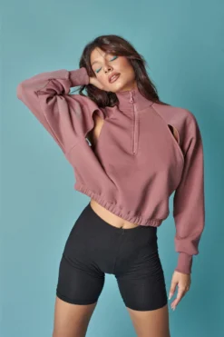 HotCakes Polewear Voyeur Sweater - Antique Pink