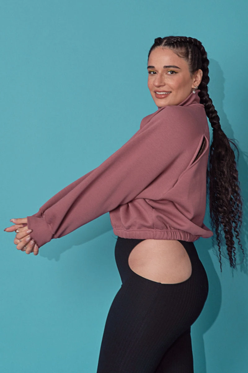 HotCakes Polewear Voyeur Sweater - Antique Pink 7 HotCakes Polewear Voyeur Sweater - Antique Pink - Image 7