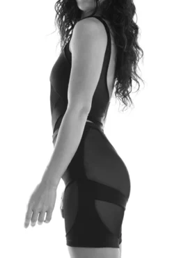 Rolling Stellar Biker Shorts - Black 6 Rolling Stellar Biker Shorts - Black -Radi Style Shop 12 7 0 092 shortstellarlateral