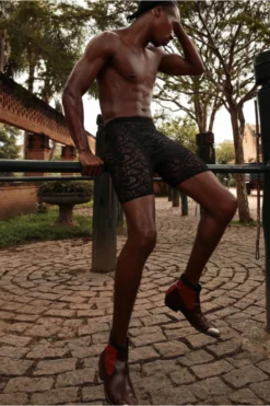 Rolling Bumper Shorts - Black Lace -Radi Style Shop 16 5 8 852 bumper