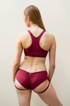 Lunalae Lure You Low-Rise Garter Shorts - Wine -Radi Style Shop 18 dc798dfb 4ebd 47cc 9ec3 ef477c2e9087