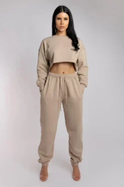 CXIX Oversized Cropped Jumper - Fawn 12 CXIX Oversized Cropped Jumper - Fawn -Radi Style Shop 20 08 20CreaturesofXIXEcom 58