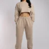 CXIX Oversized Jogger Bottoms - Fawn