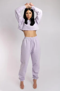 CXIX Oversized Cropped Jumper - Lilac -Radi Style Shop 20 08 20CreaturesofXIXEcom 75