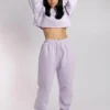 CXIX Oversized Jogger Bottoms - Lilac