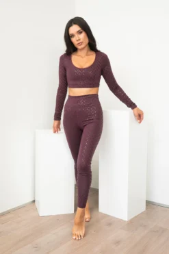 Lunalae Sticky Grip Long Sleeved Top - Recycled Mulberry -Radi Style Shop 20210209 LunaLae 293 27203a08 e780 405f aa32 b24e7aaa5889 1