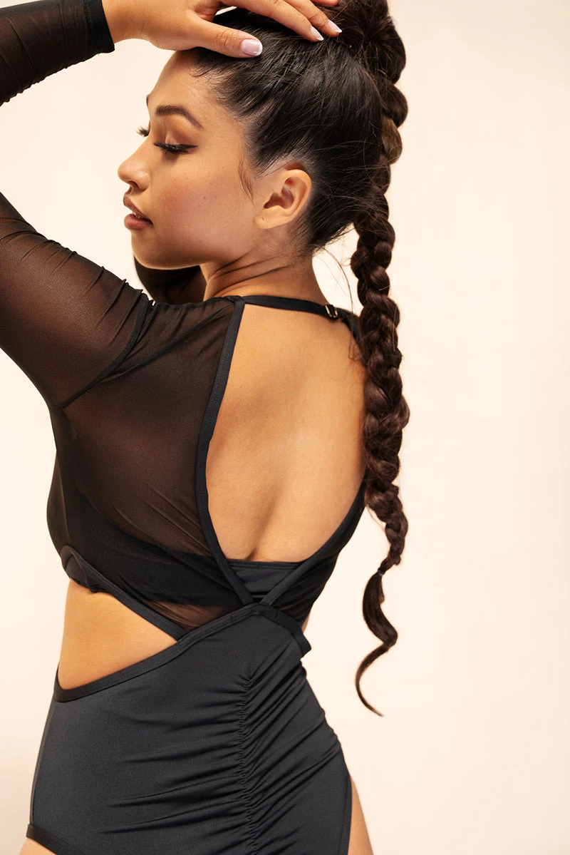 Lunalae Diana Bodysuit - Recycled Black 8 Lunalae Diana Bodysuit - Recycled Black - Image 8