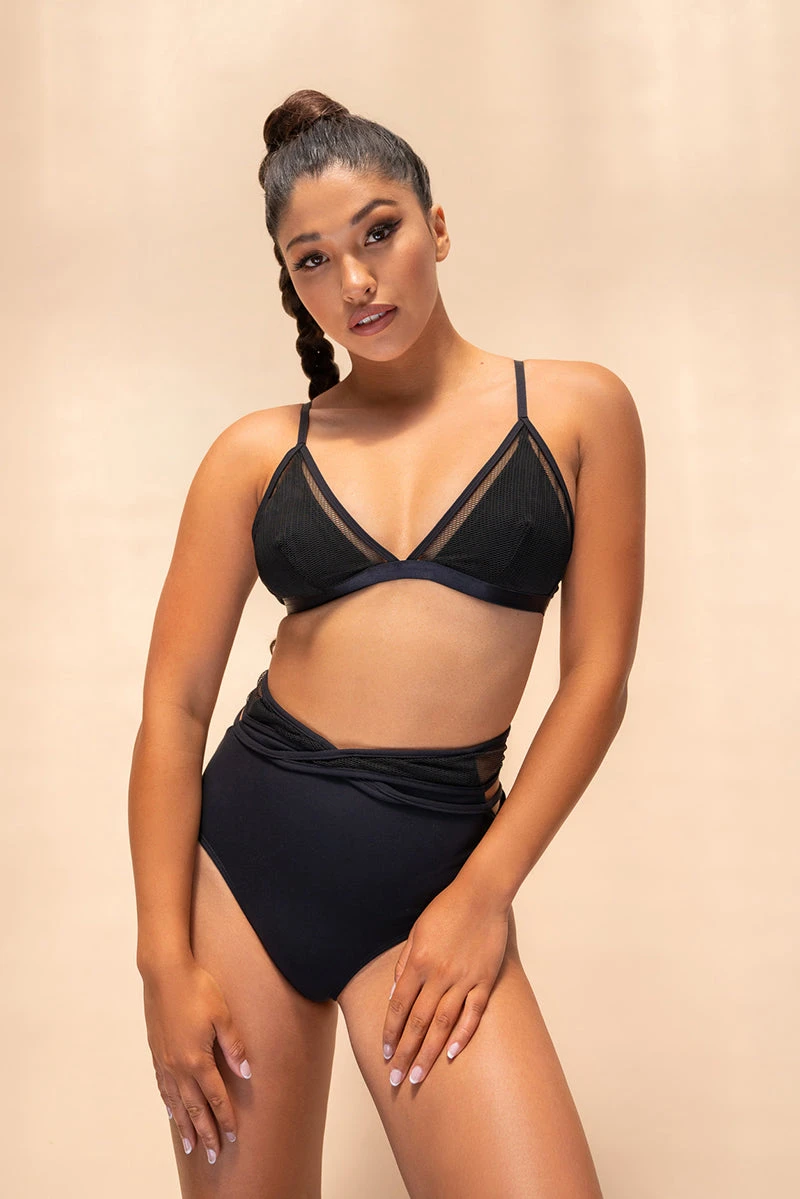 Lunalae Daisy Top - Recycled Black 6 Lunalae Daisy Top - Recycled Black - Image 6