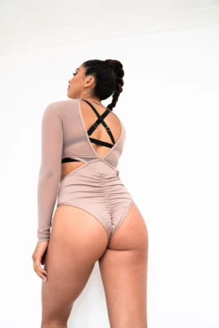 Lunalae Diana Bodysuit - Recycled Mocha -Radi Style Shop 2021101 LunaLae4647