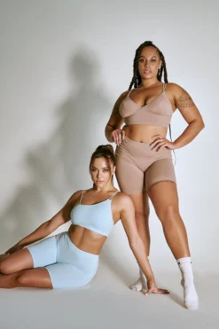 CXIX LuxLounge One Shoulder Illusion Top - Baby Blue -Radi Style Shop 21 04 22Creatures 64