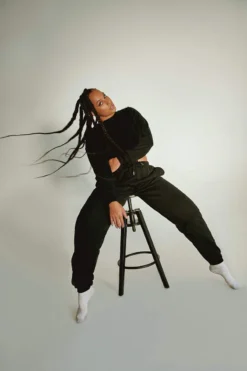 CXIX Oversized Jogger Bottoms - Black -Radi Style Shop 21 04 22Creatures2824 11