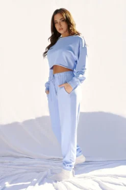 CXIX Oversized Jogger Bottoms - Powder Blue 7 CXIX Oversized Jogger Bottoms - Powder Blue -Radi Style Shop 21 06 25CreaturesofXIX edit 11 1