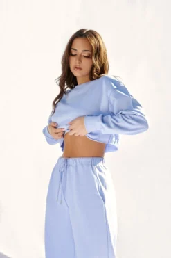 CXIX Oversized Cropped Jumper - Powder Blue -Radi Style Shop 21 06 25CreaturesofXIX edit 15 1