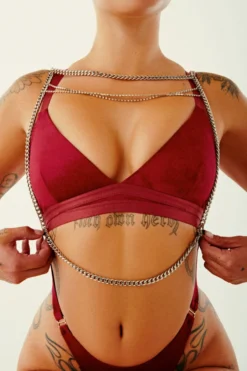 CXIX Aphrodite Bodysuit - Maroon Suede -Radi Style Shop 22 08 18CXIX 138 9fc67b27 4023 43a3 9015 3e327275e22c