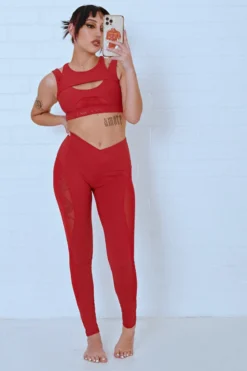 CXIX Baddie Leggings - Chilli 8 CXIX Baddie Leggings - Chilli -Radi Style Shop 22 10 06CXIX74391