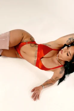 CXIX Aphrodite Bodysuit - Red Satin -Radi Style Shop 22 12 15CXIX 47
