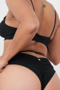 Lunalae Hannah Low Waist Bottoms - Recycled Black 8 Lunalae Hannah Low Waist Bottoms - Recycled Black -Radi Style Shop 221011 LunaLae 51 2044