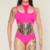 CXIX Dollhaus Low Waist Bottoms - Barbie Pink
