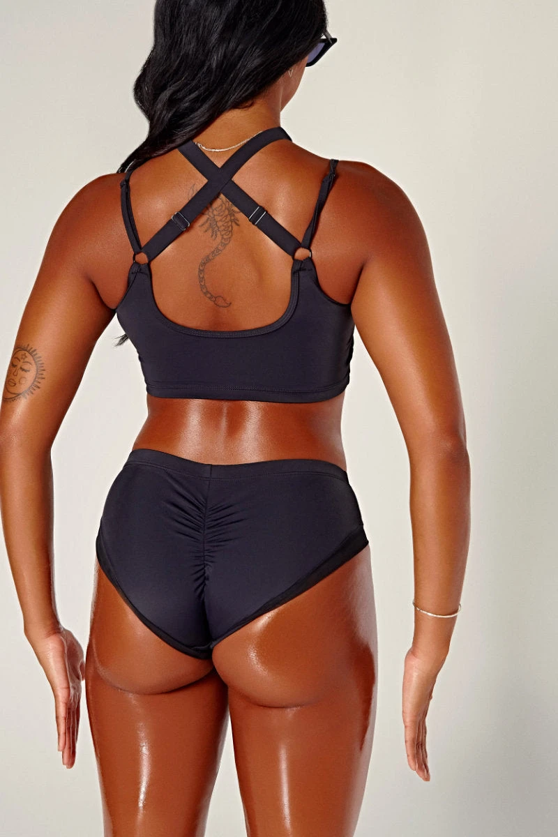 CXIX Dollhaus Low Waist Bottoms - Black 2 CXIX Dollhaus Low Waist Bottoms - Black - Image 2