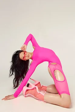 CXIX Dollhaus Mesh Bodysuit - Barbie Pink 11 CXIX Dollhaus Mesh Bodysuit - Barbie Pink -Radi Style Shop 23 01 03CXIX 5091