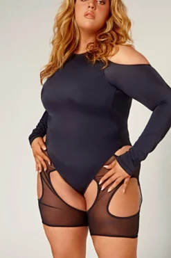 CXIX Dollhaus Mesh Bodysuit - Black -Radi Style Shop 23 01 03CXIX 7961