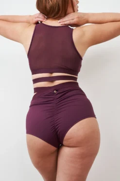 Lunalae Naomi Scoop Neck Top - Recycled Mulberry -Radi Style Shop 230329 LUNALAE 10 0535