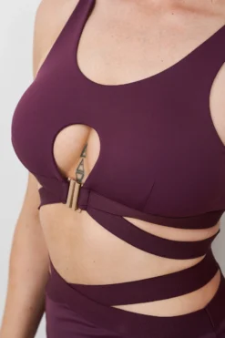 Lunalae Naomi Scoop Neck Top - Recycled Mulberry -Radi Style Shop 230329 LUNALAE 10 0539