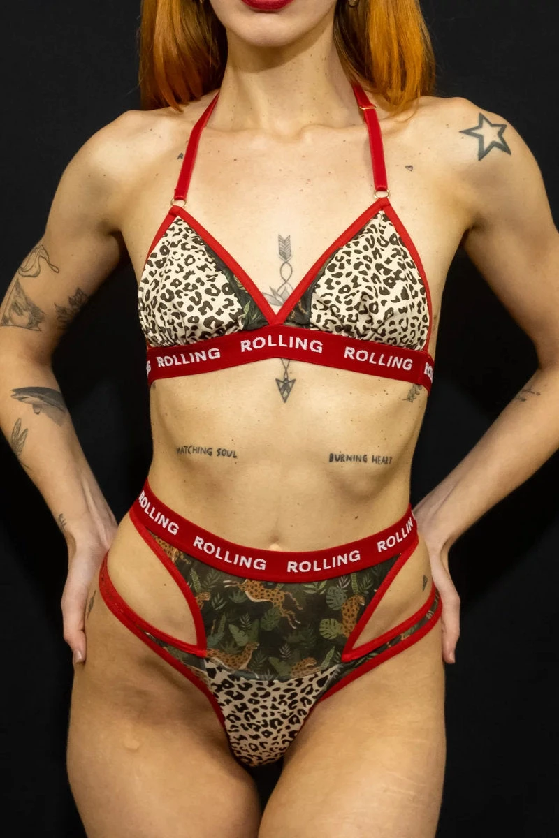 Rolling Linger Bottoms - Selva/Red 1 Rolling Linger Bottoms - Selva/Red