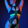 Rolling Peek-A-Boo Harness - Neon