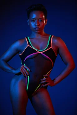 Rolling Vertigo Bodysuit - Neon -Radi Style Shop 2RollingNeon24