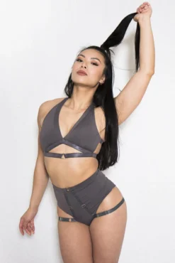 Tatiana Activewear Tokio Shorts - Charcoal 22 Tatiana Activewear Tokio Shorts - Charcoal -Radi Style Shop 3 6915408e 0c0a 41cd a37d 69ae33fa5c27