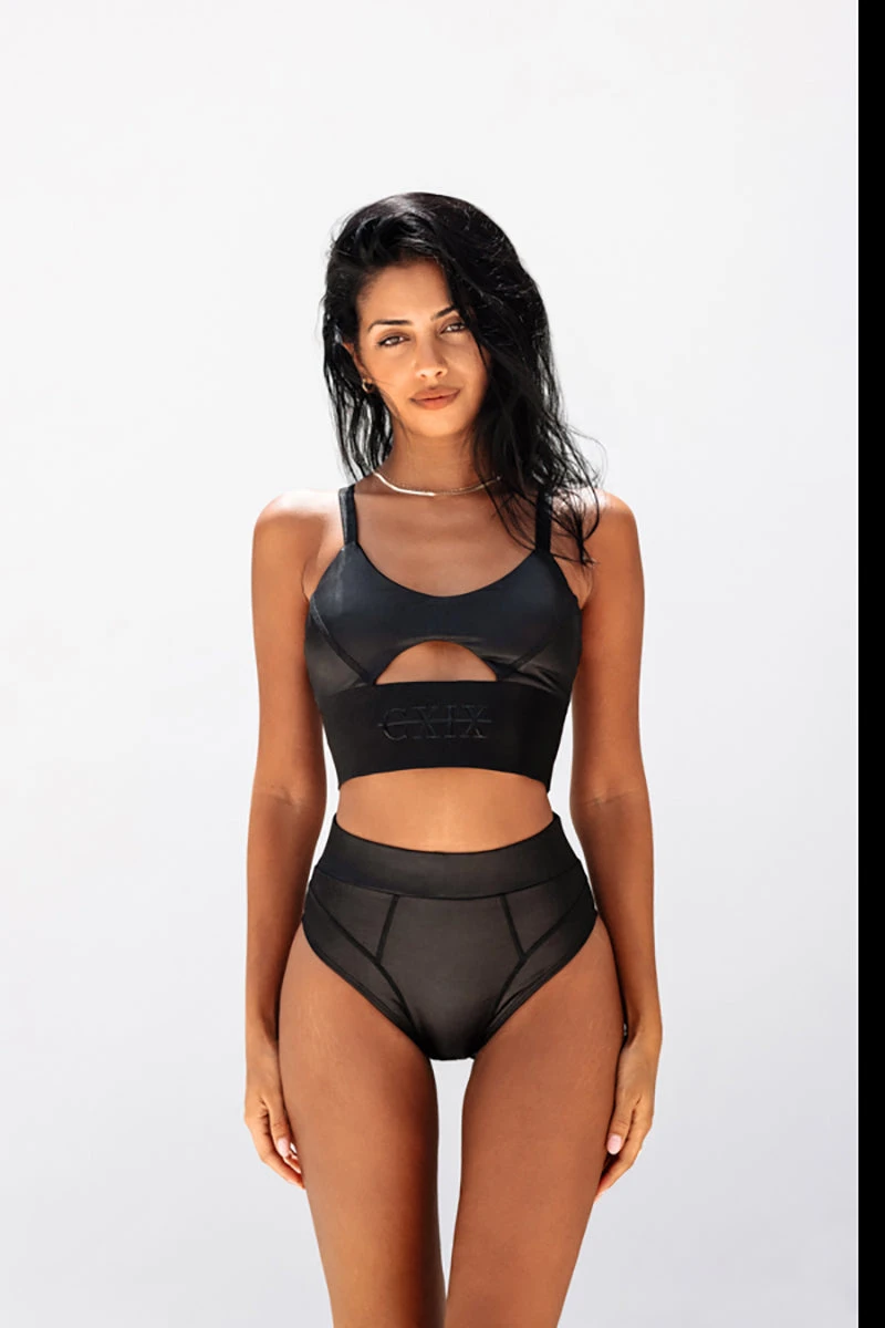 CXIX Riding Solo High Waist Bottoms - Black 2 CXIX Riding Solo High Waist Bottoms - Black - Image 2