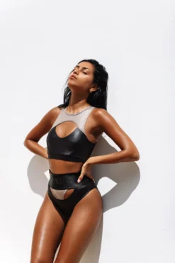 CXIX I Slay G-Banger Bottoms - Black/Mink -Radi Style Shop 9A4A10541111