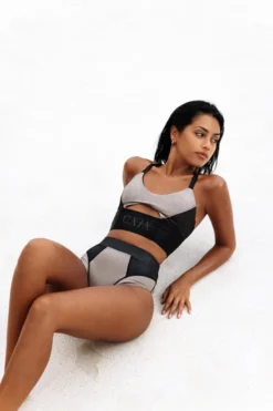 CXIX Riding Solo High Waist Bottoms - Black/Mink 15 CXIX Riding Solo High Waist Bottoms - Black/Mink -Radi Style Shop 9A4A13471616