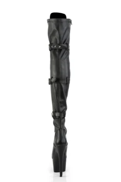 Pleaser USA Adore-3028 7inch Thigh High Pleaser Boots - Matte Black 7 Pleaser USA Adore-3028 7inch Thigh High Pleaser Boots - Matte Black -Radi Style Shop ADORE 3028 BPU M09