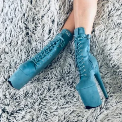 Hella Heels BabyDoll 8inch Boots - Baby Blue -Radi Style Shop BD Baby Blue 8 Inch 4