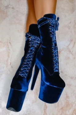 Hella Heels BabyDoll Velvet 8inch Boots - Old Money -Radi Style Shop BabyDollVelvet8inchBoots OldMoney4 5282824a 08cc 4d7f 80e3 a77fac1a90d1