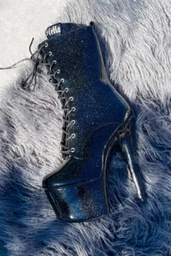 Hella Heels The Glitterati 7inch Boots - Sin City -Radi Style Shop Blacksincityglitter7inchpoledancehighboot 4