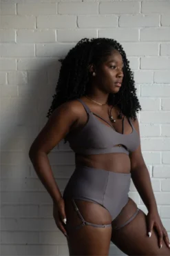 Chantay Polewear Cherryribbon Garter Shorts - Ash -Radi Style Shop CherryribbonShorts Ash 1 600x f3d3de89 f043 492f 8948 dbada6f2ff21 1