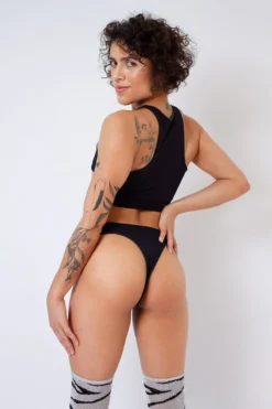 Rolling Hunter Reversible Cheeky Shorts - Dark Green/Black -Radi Style Shop Copiade MG 6724 1