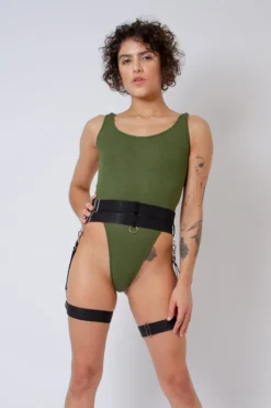 Rolling Lara Bottom Harness - Black -Radi Style Shop Copiade MG 6800