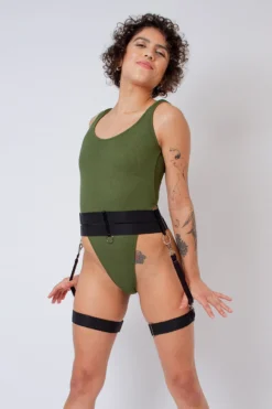 Rolling Lara Bottom Harness - Black -Radi Style Shop Copiade MG 6803