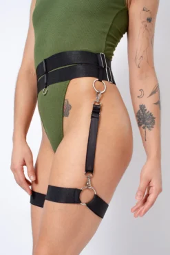 Rolling Lara Bottom Harness - Black -Radi Style Shop Copiade MG 6809