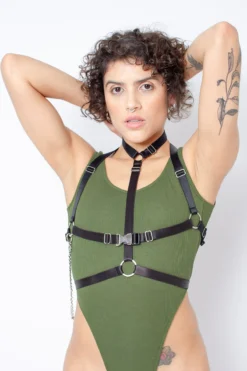 Rolling Jane Bodysuit - Military Green -Radi Style Shop Copiade MG 6926 1