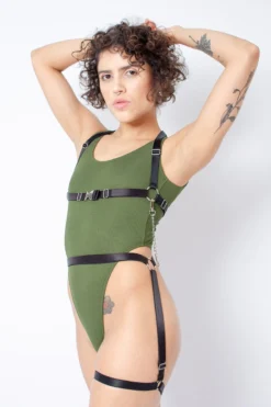 Rolling Jane Bodysuit - Military Green -Radi Style Shop Copiade MG 6928 1